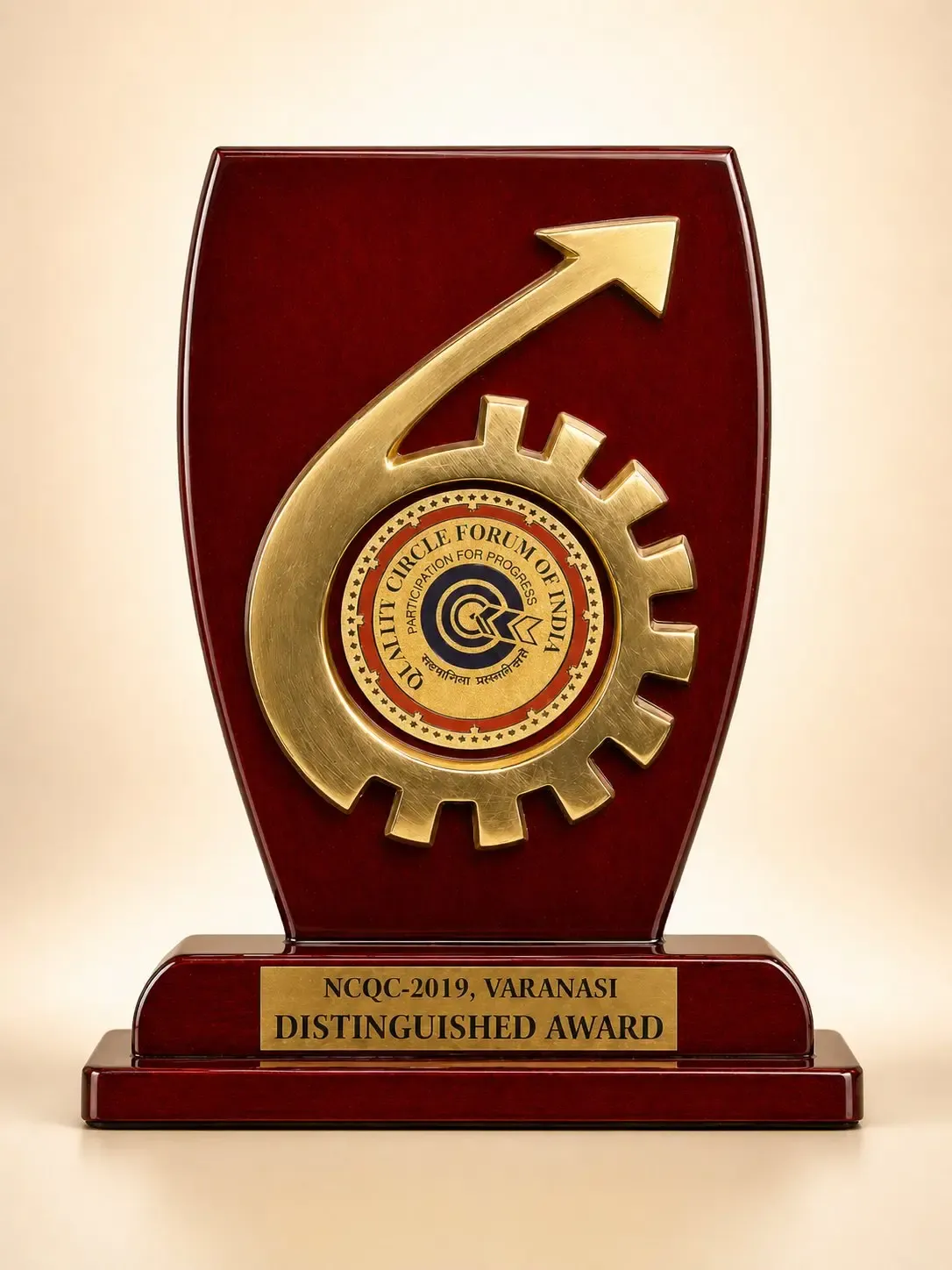 Distinguished Award - NCQC, 2019
